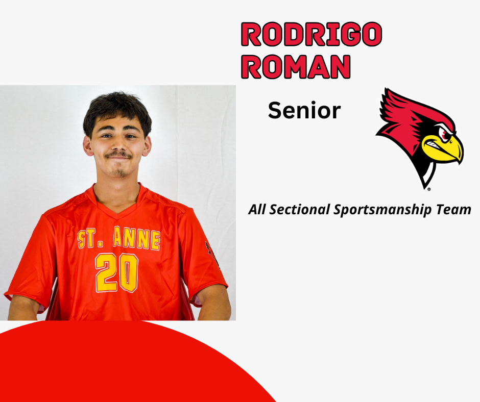 Individual Soccer Award Winner- Rodrigo Roman 
