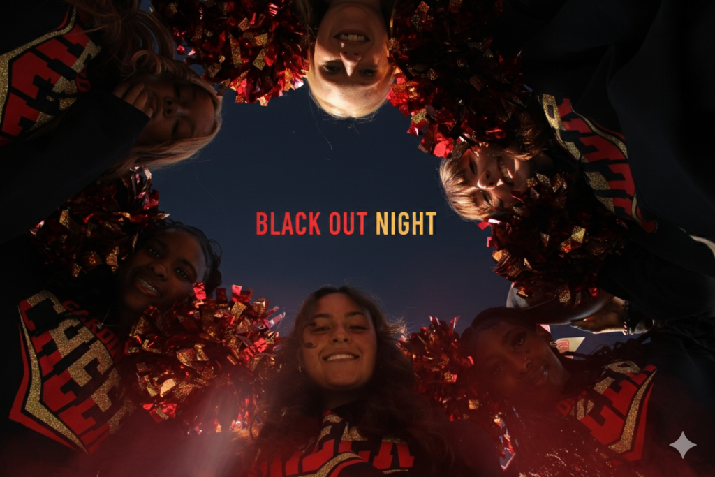 Black out night photi