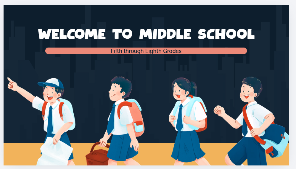 Middle School Presentation 26-27
