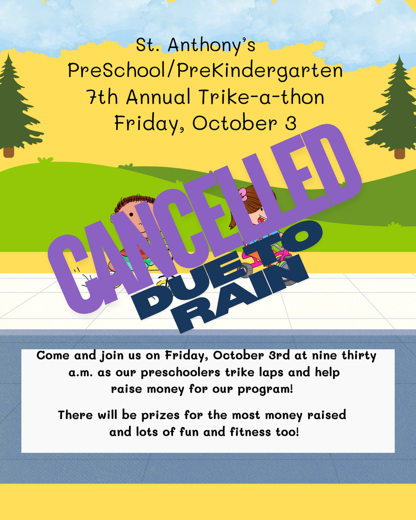 Trike a thon cancelled due to rain