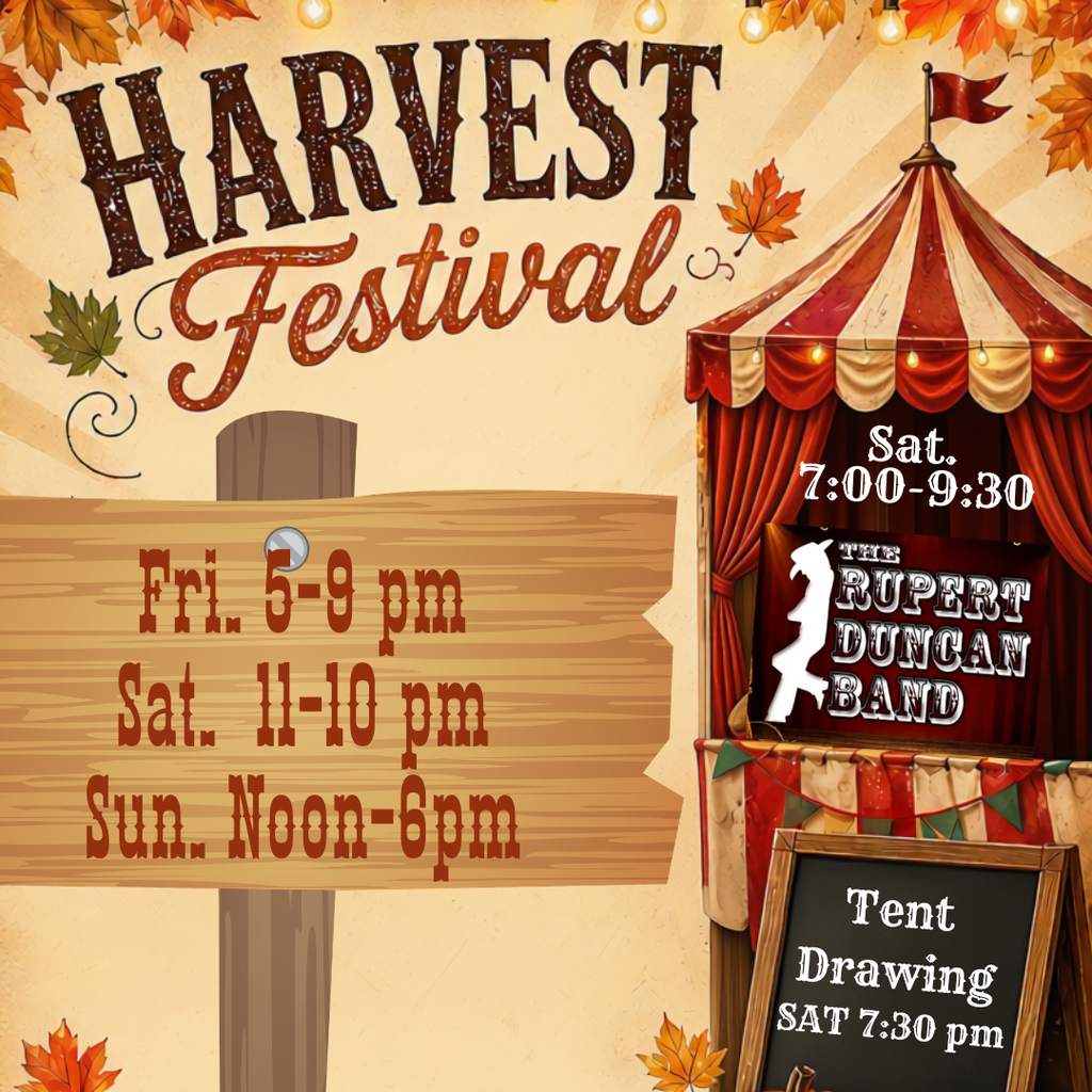 Harvest Festival This Weekend