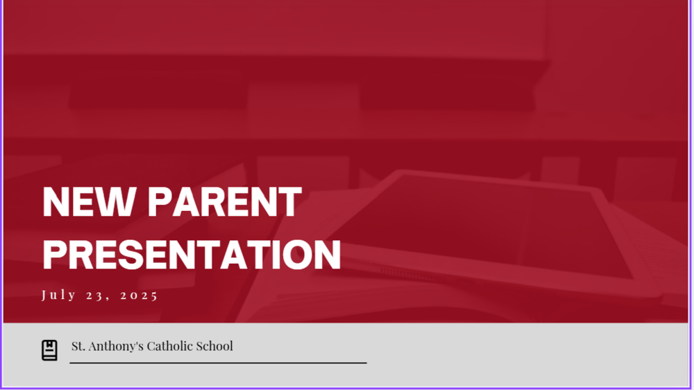 parent presentation slide