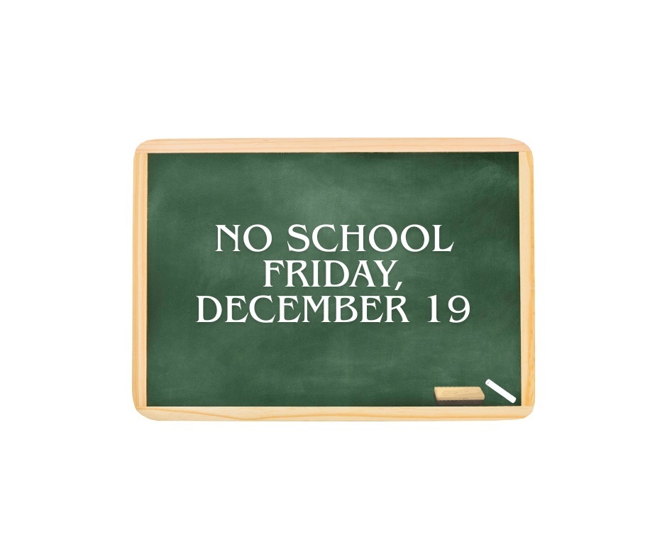 Chalkboard No School