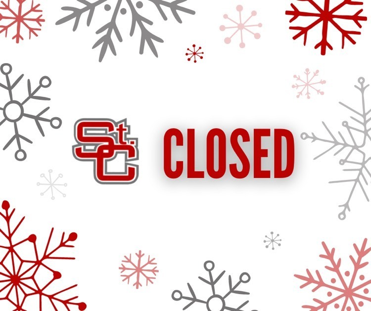 STC CLOSED WITH SNOWFLAKES 