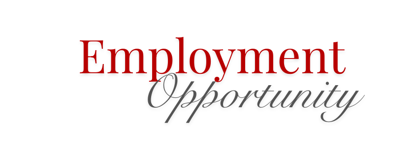 Employment Opportunity