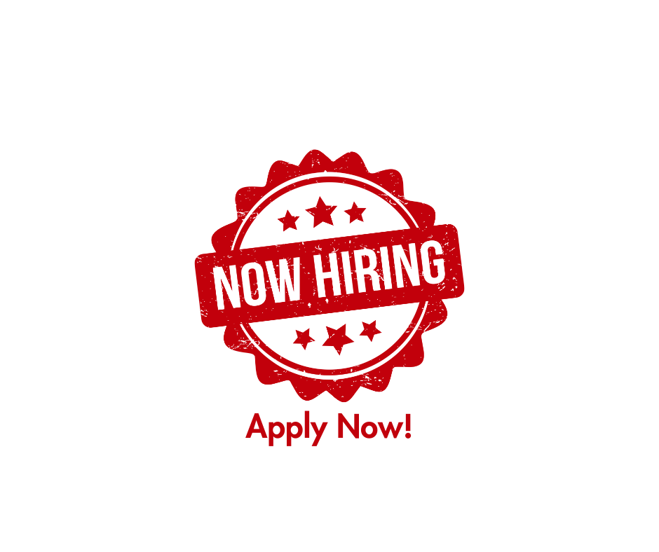 NOW HIRING