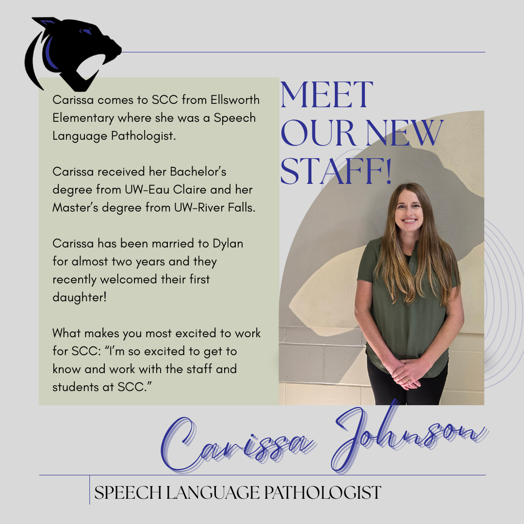 SCC welcomes Carissa Johnson!