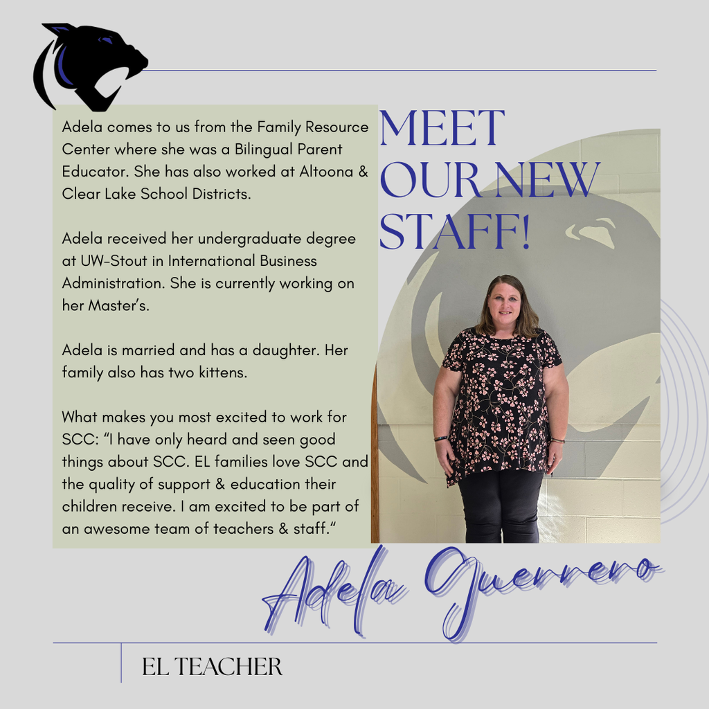SCC welcomes Adela Guerrero