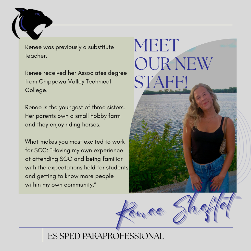 SCC welcomes Renee Sheflet