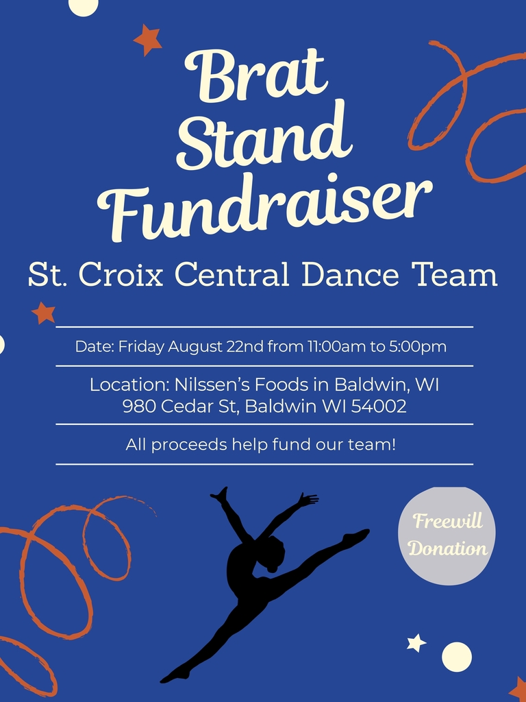 SCC Dance Brat Stand Fundraiser on Friday, August 22nd!