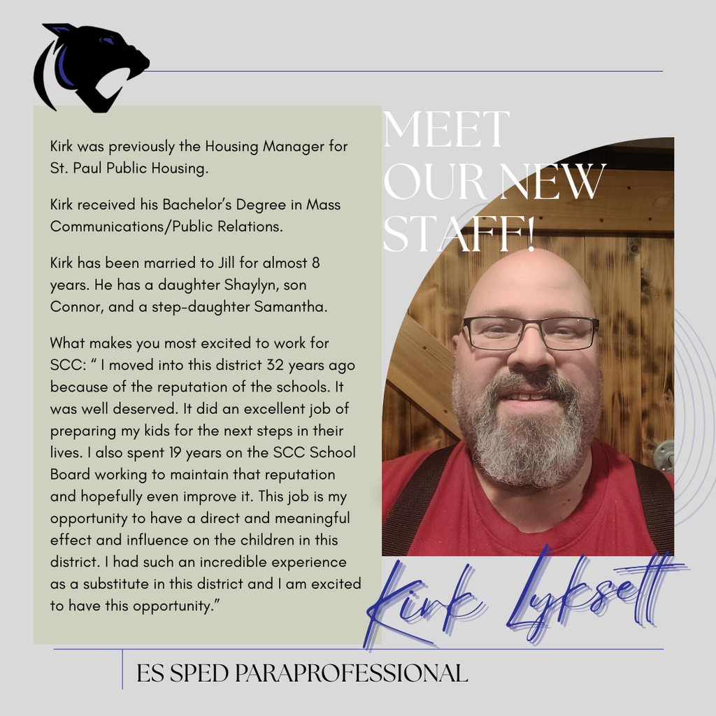 SCC welcomes Kirk Lyksett!!
