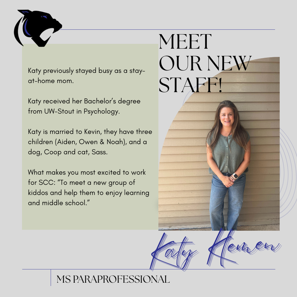 SCC welcomes Katy Klemen!