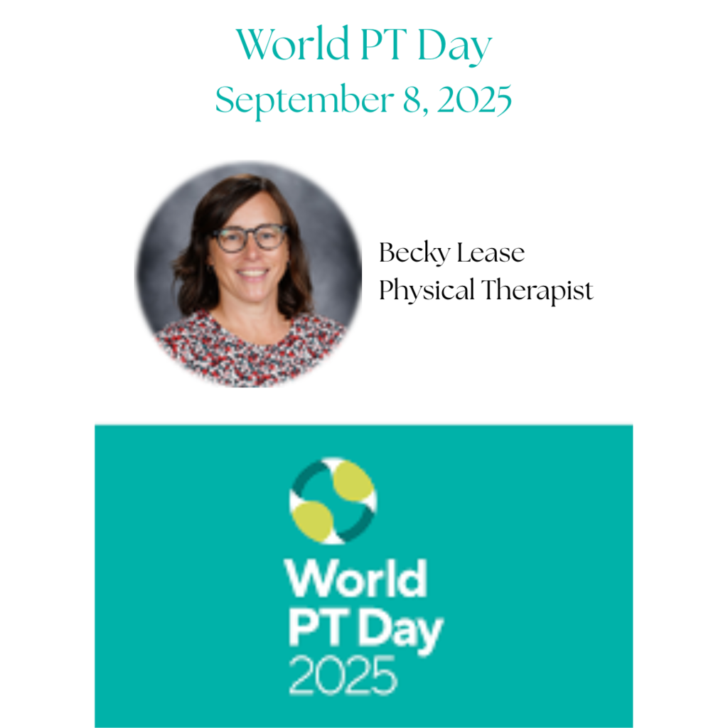 World PT Day - September 8, 2025: Thank you Becky Lease