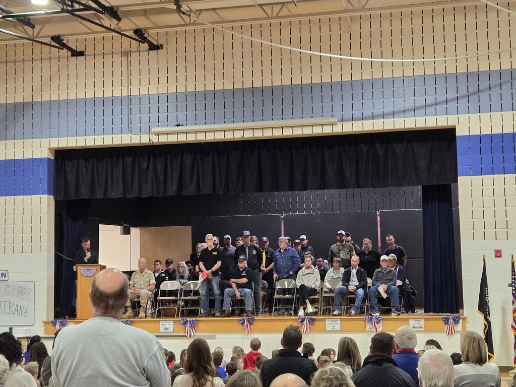 2025 Veterans Day program at the Elementary School