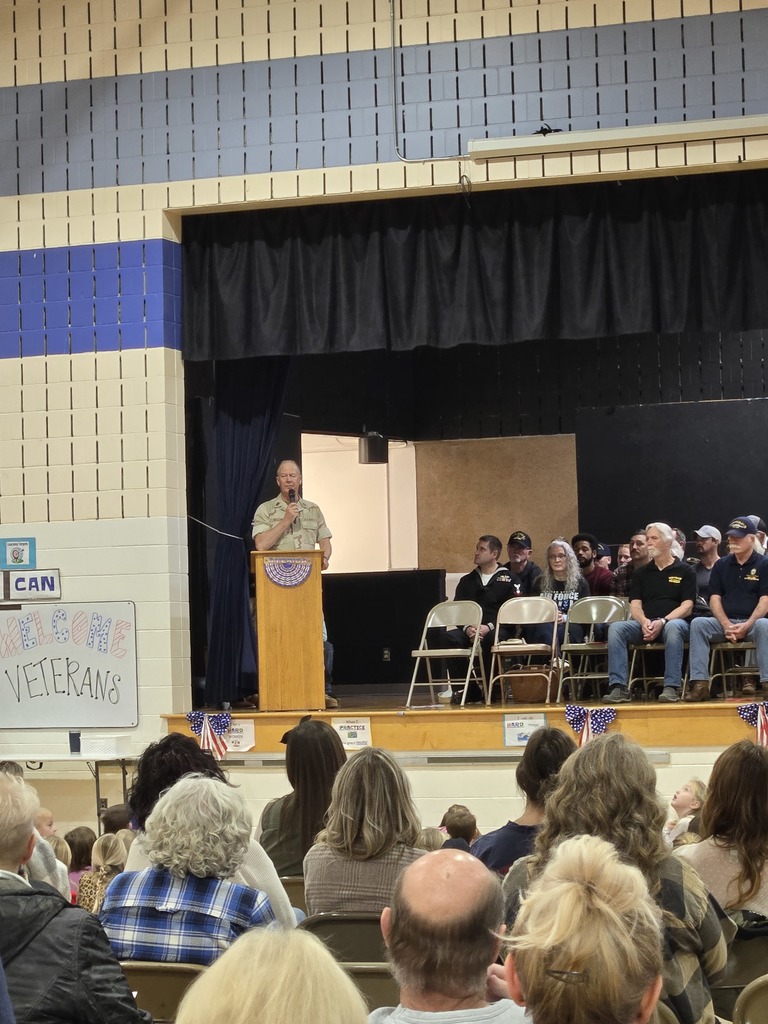 2025 Veterans Day program at the Elementary School
