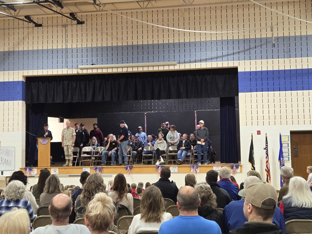 2025 Veterans Day program at the Elementary School