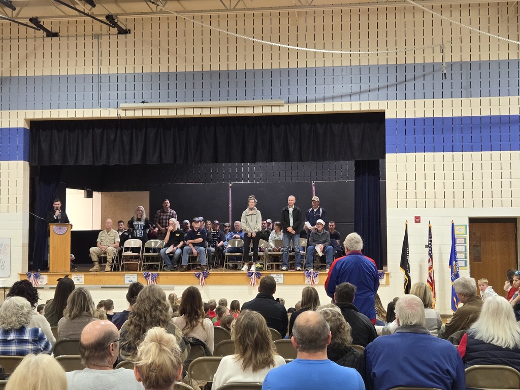 2025 Veterans Day program at the Elementary School