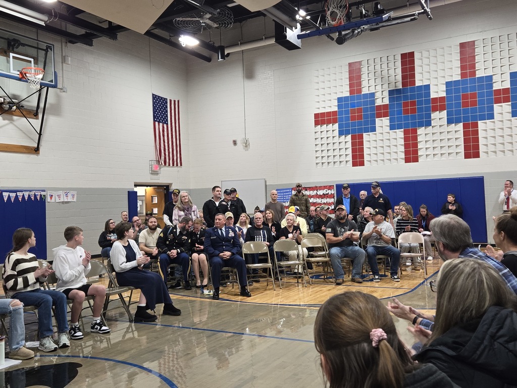2025 Veterans Day program at the middle school