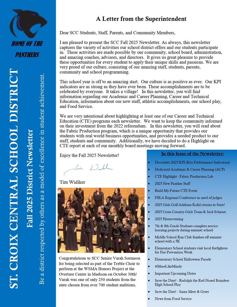 2025 Fall Newsletter