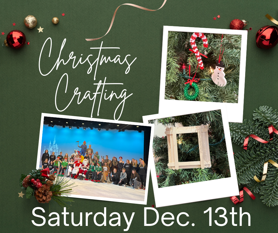 Christmas Crafting - Saturday, December 13th