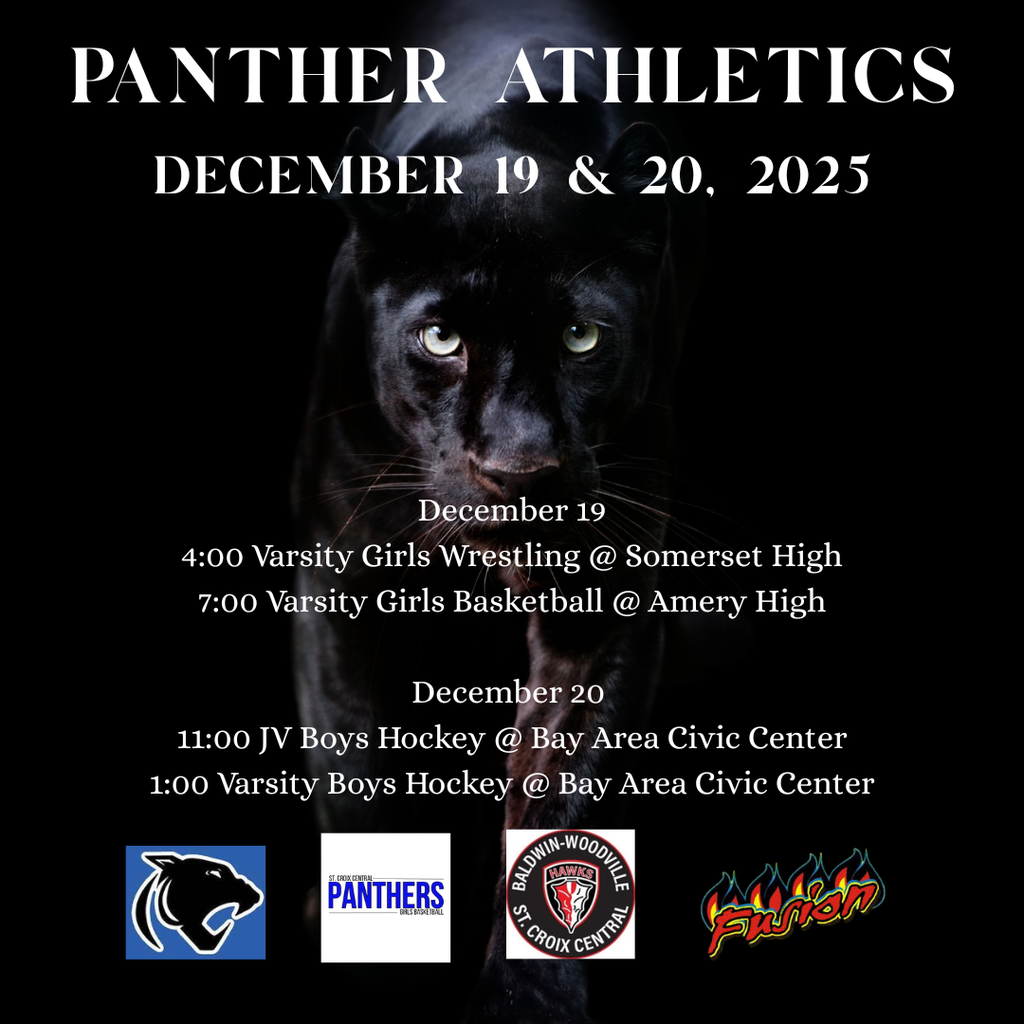 Athletics on December 19th & 20th