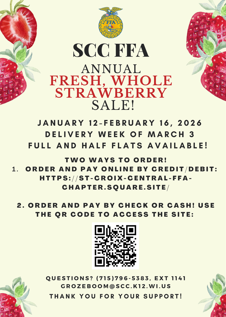FFA Annual  Strawberry Sale