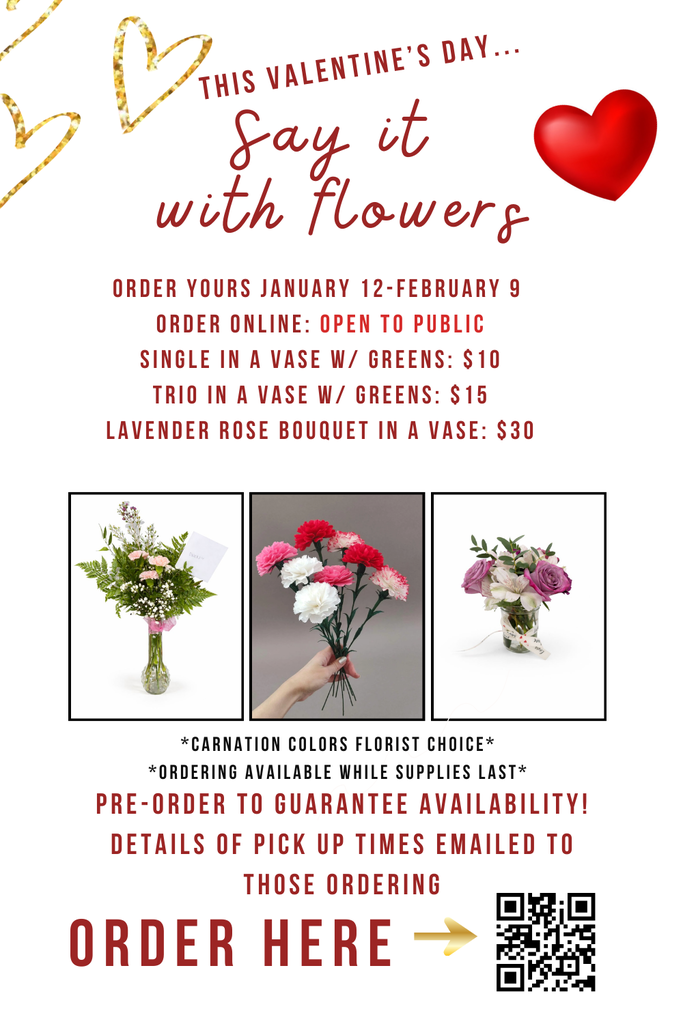 Valentine's Day - Floral Arrangements