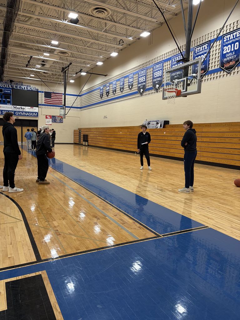 SCC High School's Elementary Statistics class practiced real-life math calculating statistics on their peers.