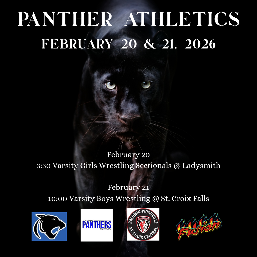 Athletics on February 20th & 21st
