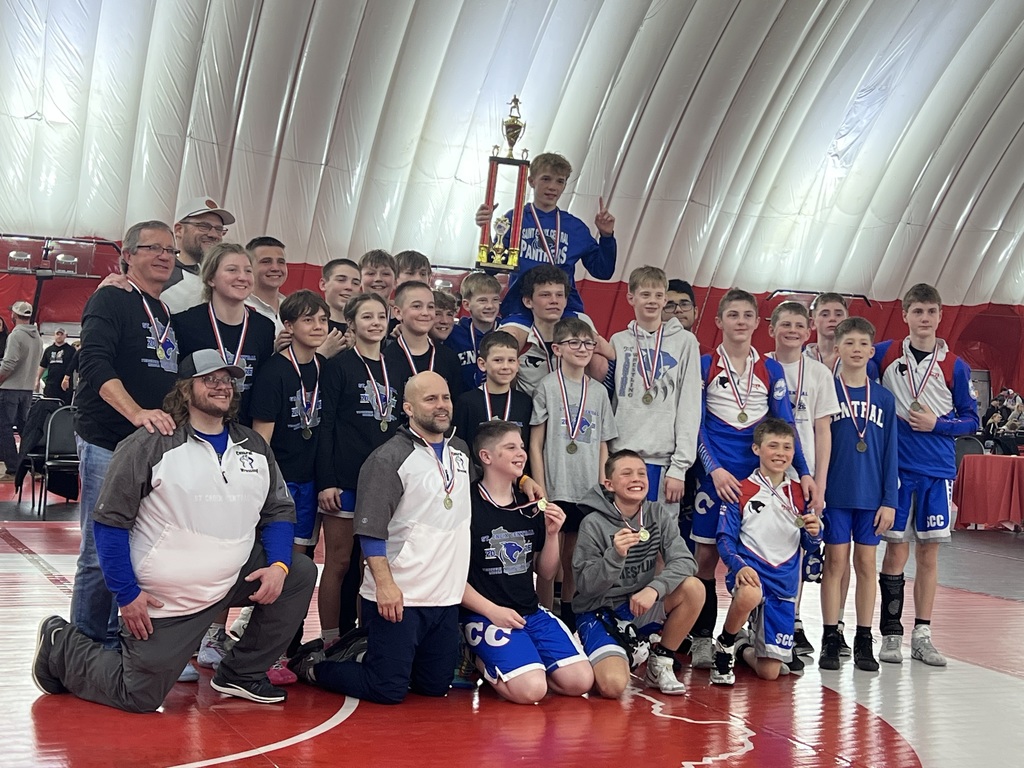 Middle School Wrestling brings home state title for the second year in a row