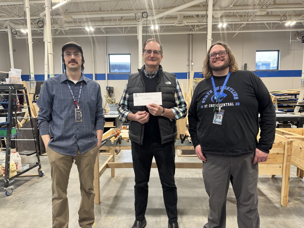 AnnMarie Foundation awards grant to SCC to purchase equipment for tech ed at high school & 3D printers at middle school