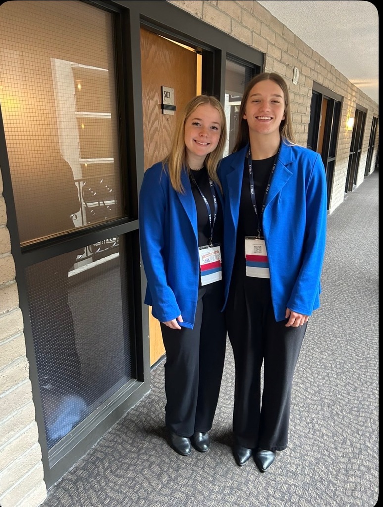 Madison Brady & Brynn Kofal earn alternate status for the FBLA National Leadership Conference for Broadcast Journalism