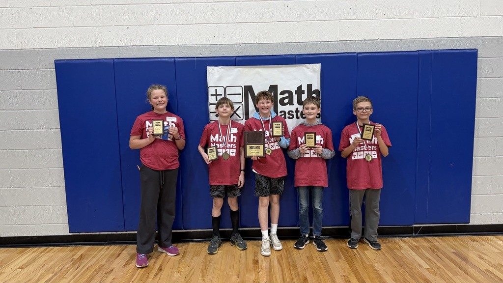 5th Grade MAth Master Competition - SCC White take 1st Place!