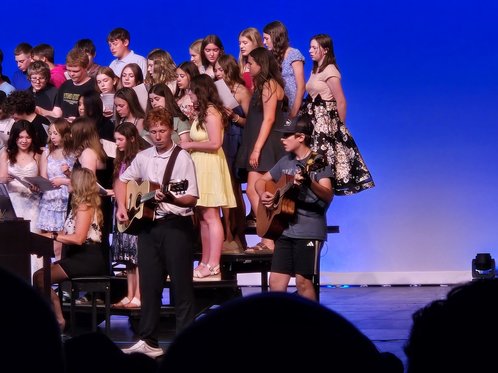 2026 8th Grade Promotion Ceremony - Choir sings "Clouds"