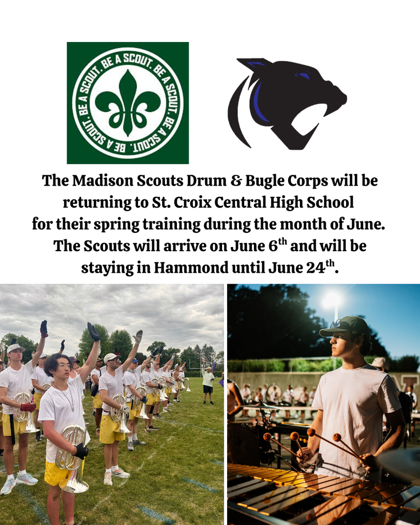 Madison Scouts Drum & Bugle Corps returns to SCC for spring training in June of 2026