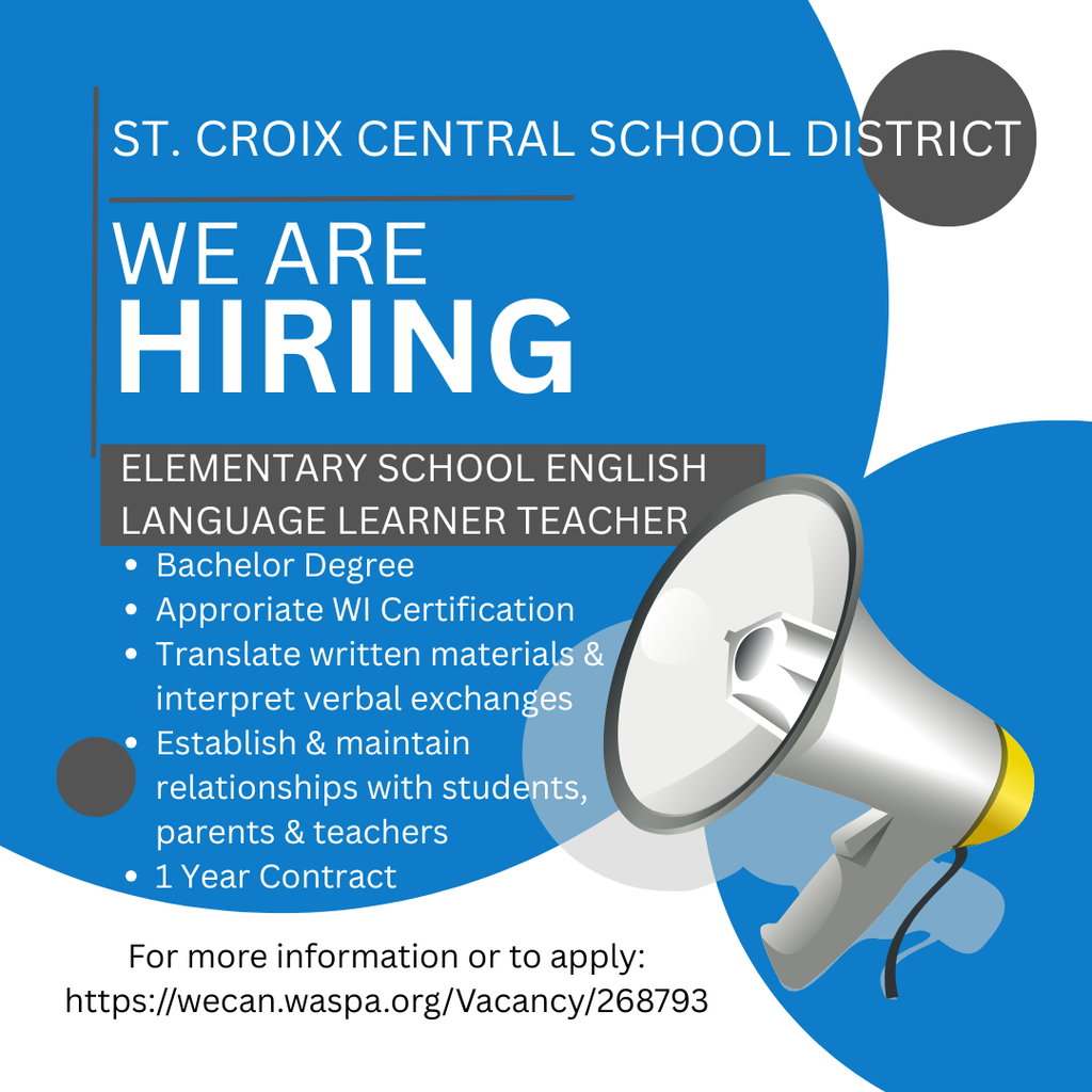 SCC is hiring - Elementary School English Language Learner Teacher