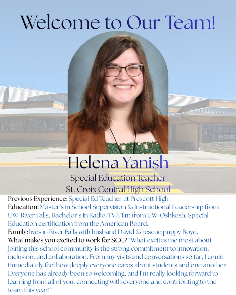 2026 New Staff - Yanish