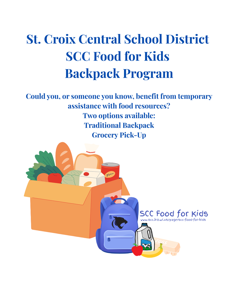 SCC Food for Kids Backpack Program