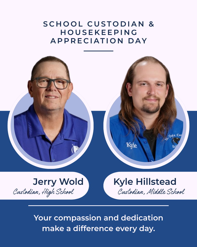School Custodian Appreciation Day - October 2nd