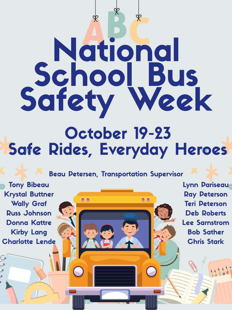 National School Bus Safety Week - October 19-23