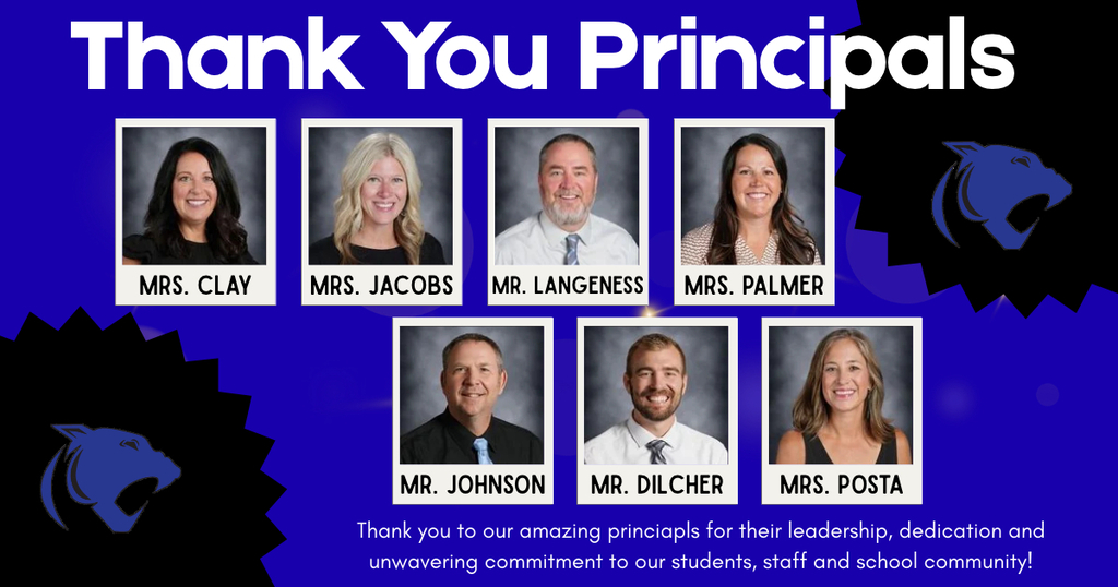 Thank you Principals