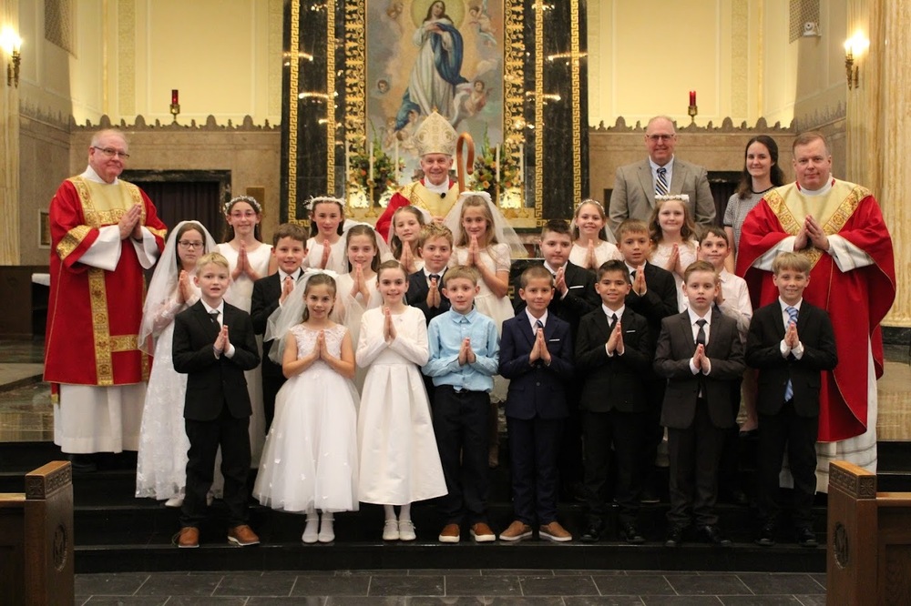 Confirmation and first Holy Communion 2026