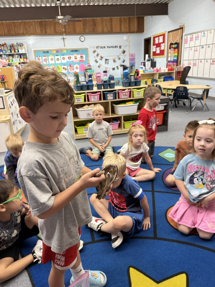 show and tell letter A