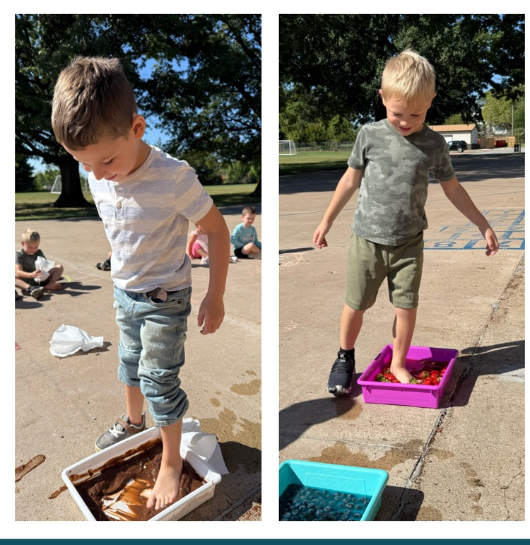 then a bucket of water