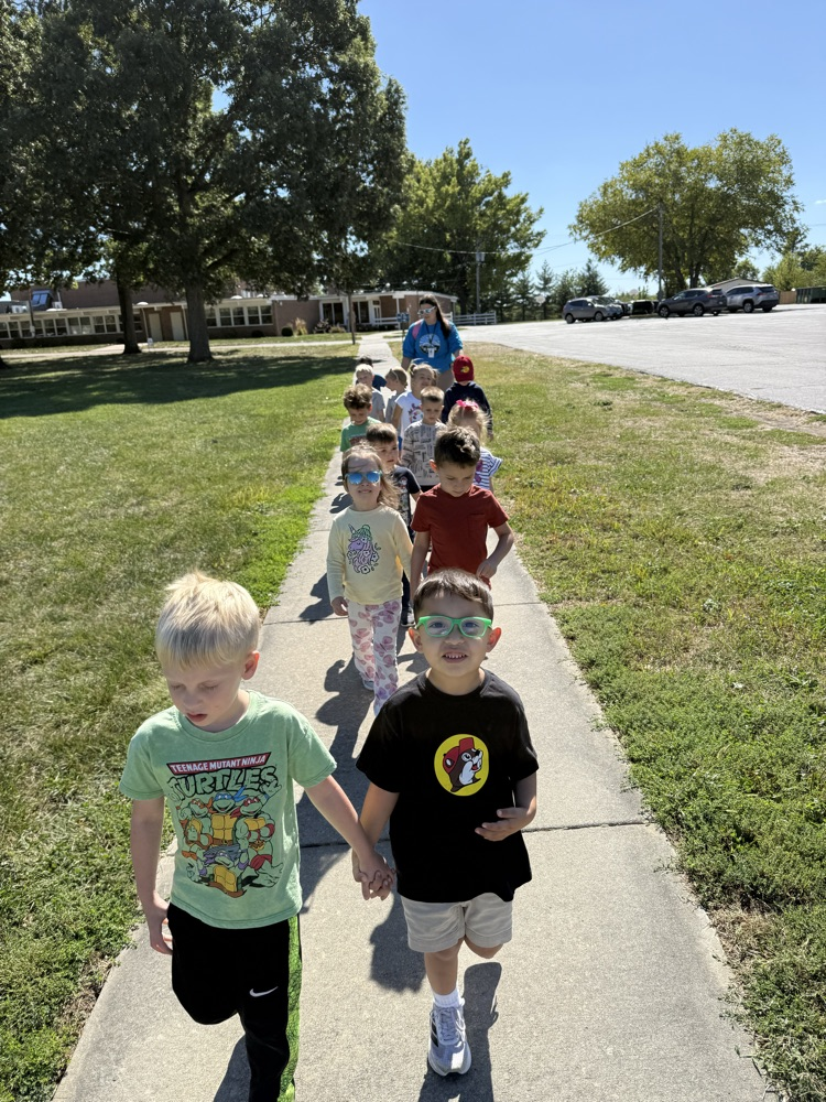 our buddy line leaving school