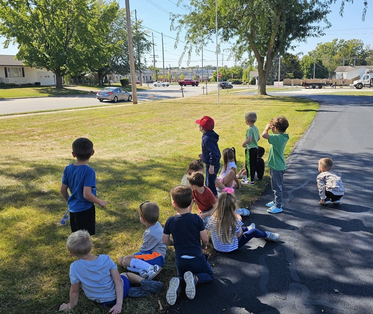 seeing how far the bubbles went while resting our legs