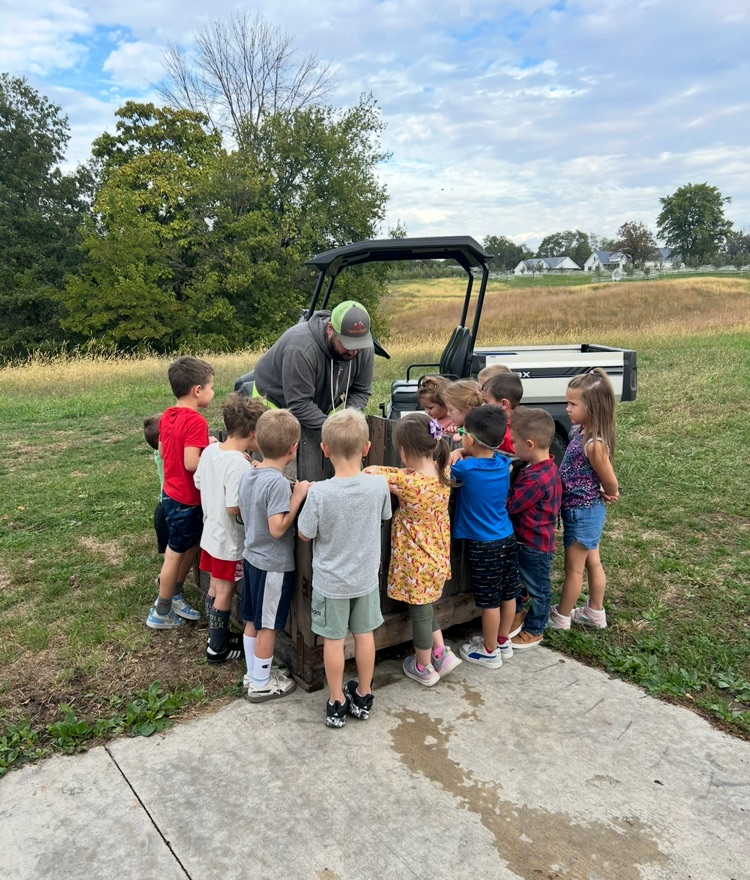 learning how they pick apples