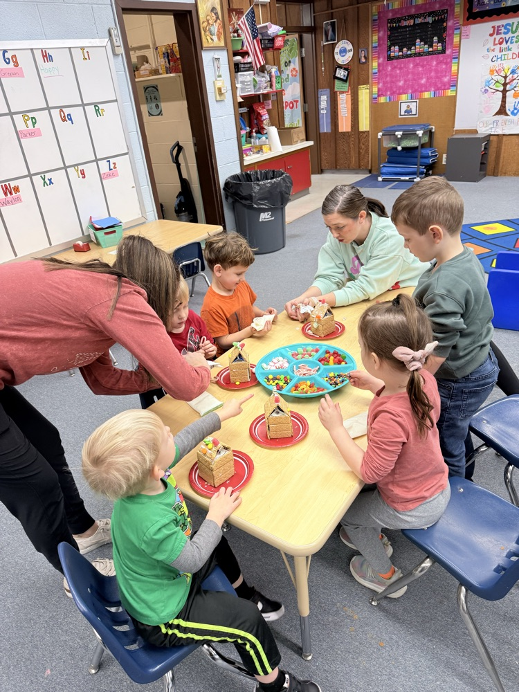 gingerbread house fun!
