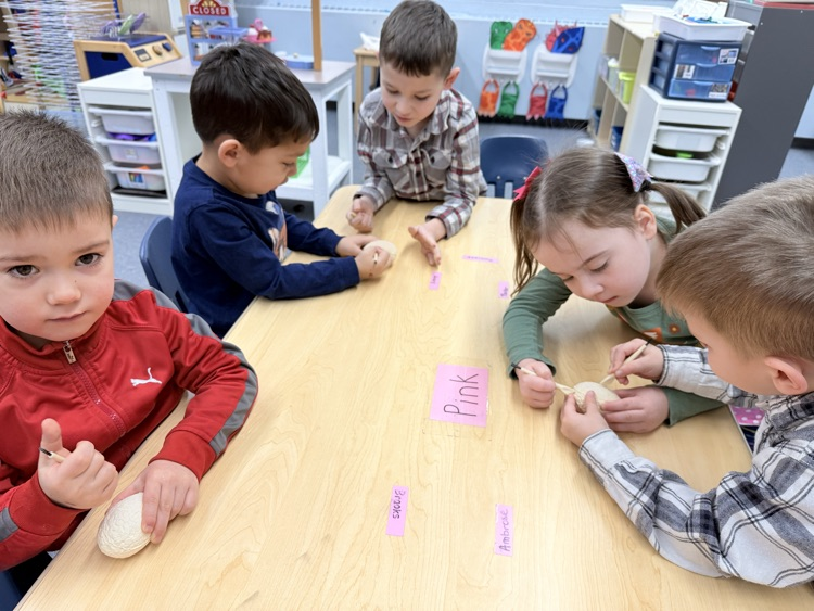 paleontologist digging up Dino eggs