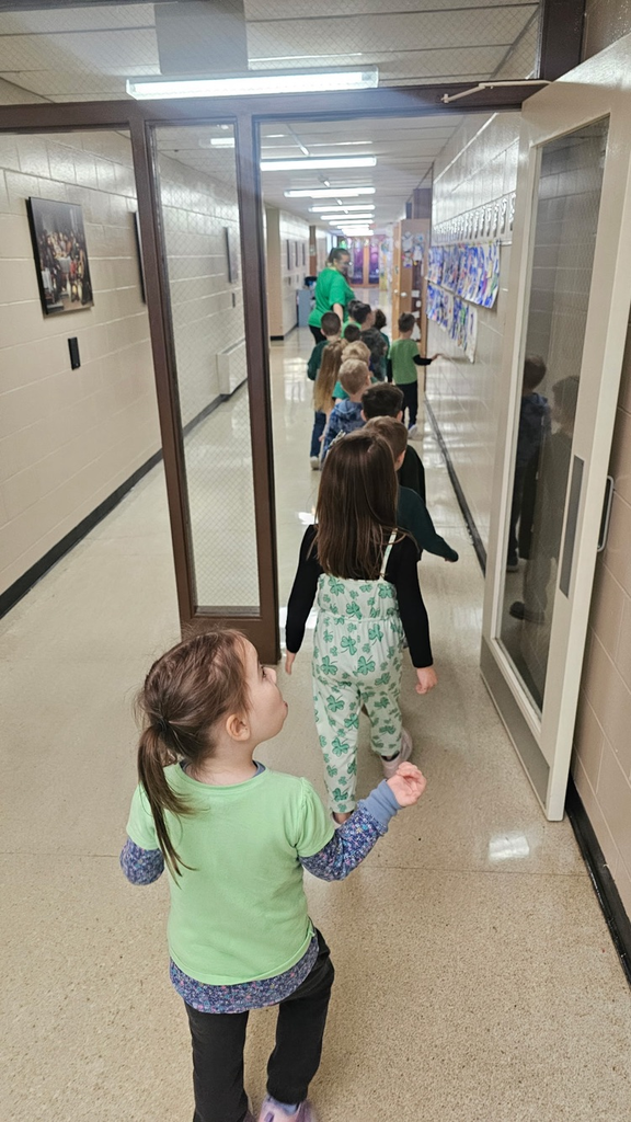 on our treasure hunt from the leprechaun! 